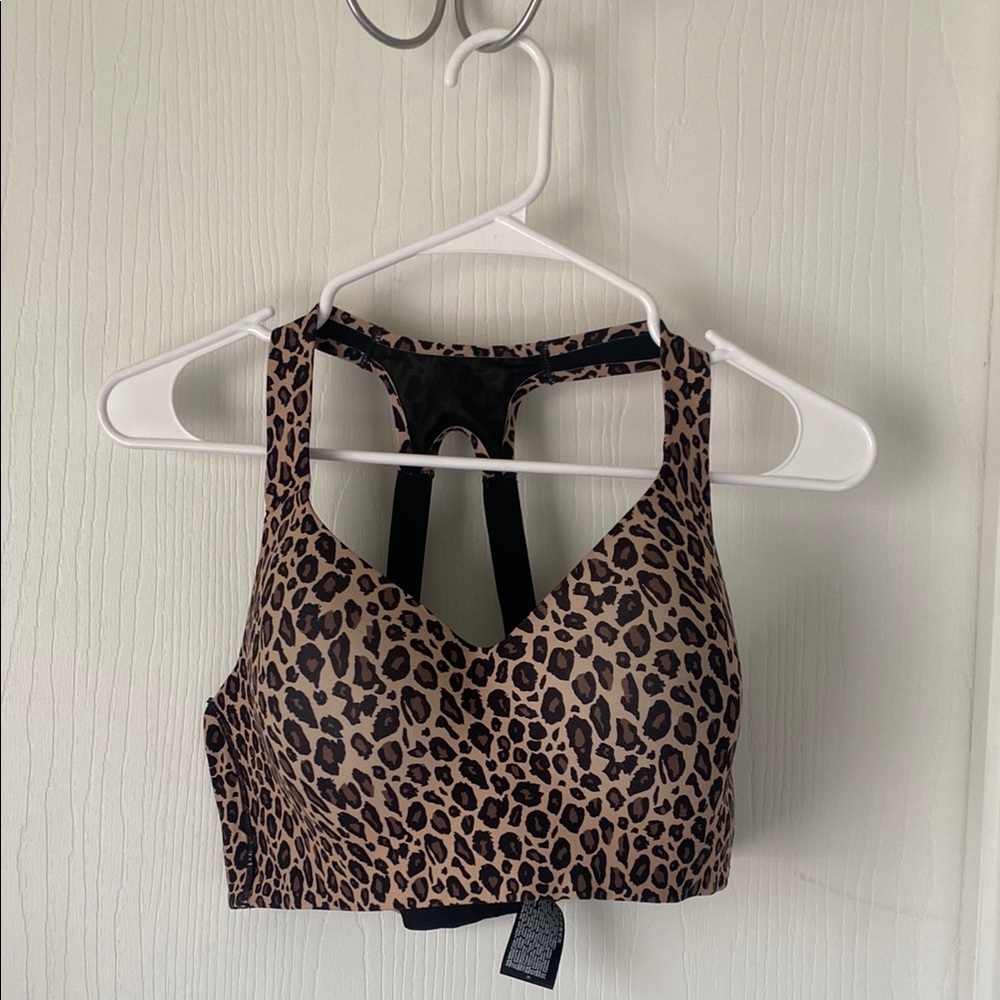 Leopard Print Sports Bra